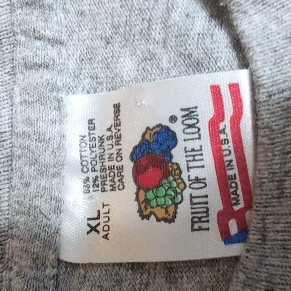 Vintage 1995 Sunburst Sportswear Single Stitch Fruit Of The Loom Snowmobile Tee - Picture 2 of 10